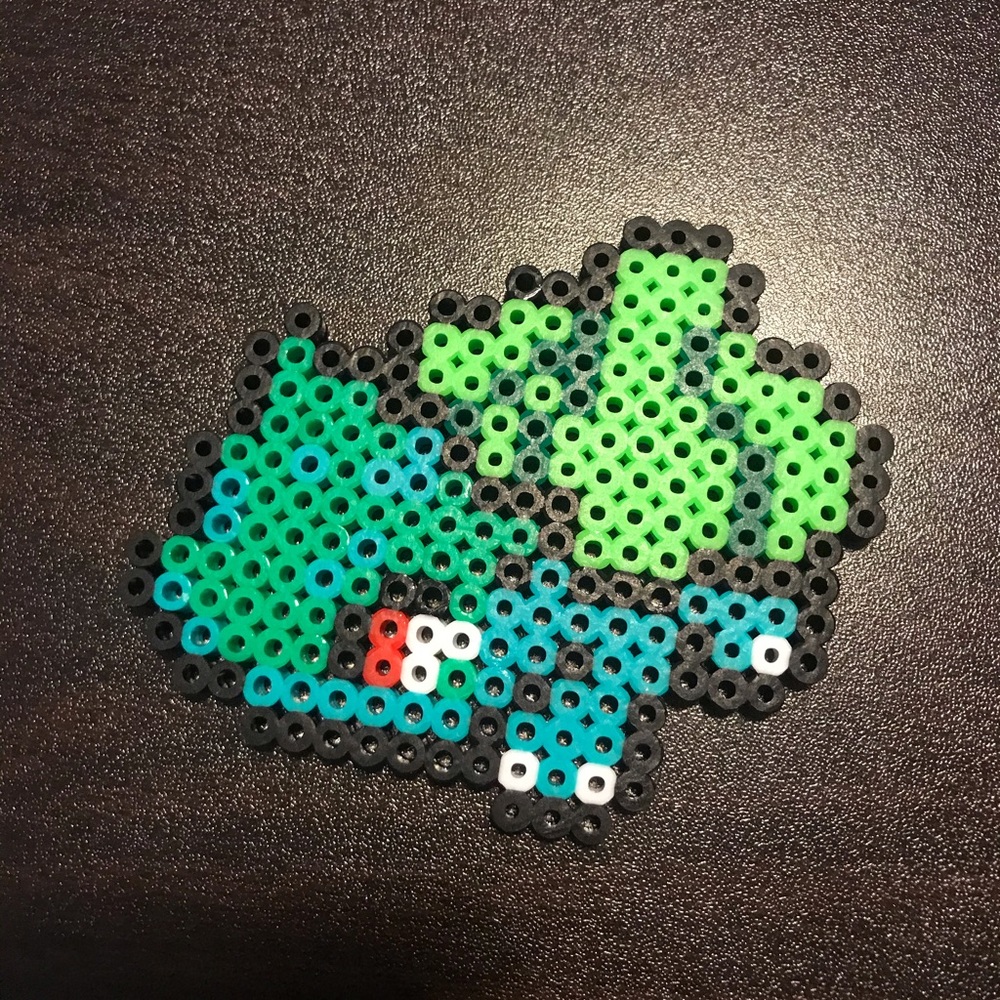 Bulbasaur Keychain Beads - Picture 3 of 3